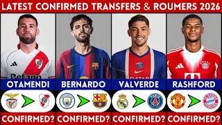 🚨 LATEST CONFIRMED TRANSFER NEWS AND RUMOURS SUMMER 2026 | OTAMENDI, SILVA, VALVERDE, RASHFORD......