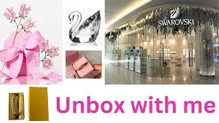Swarovski unboxing | Swarovski small jewelry haul | Unboxing | Swarovski Rota crystal collection |