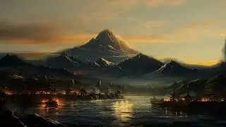 Evening nature movable 3D scenery | Rupali D | VFX | No copyright | Free download | By Search Effect