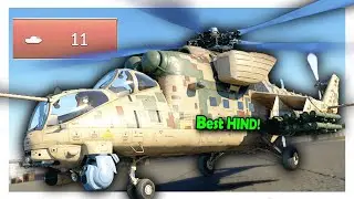 War Thunder Mi-35M – 11 Kills, No AA to Stop Me! (atleast early on - full match)