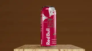 REDBULL RED EDITIONS ADS | Blender Animation Cycle Render