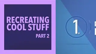 Recreating Great Animation Part 2 - Text Shadows & Outlines