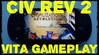 Civilization Revolution 2 Plus PS VITA Gameplay