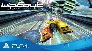WipEout Omega Collection PS4 запись стрима (геймплей, обзор)