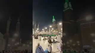 Isha's Azan in Haram #allah #macca #alhamdulillah #saudiarabia #trending #shorts