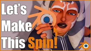 Let's Make It Spin! | Making The Blender Logo In Blender 4.0