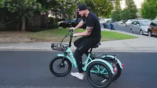 This is what a $1,599 ELECTRIC TRIKE will get you
