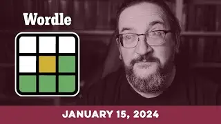 Doug plays today's Wordle 940 for 01/15/2024