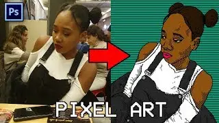 8 Bit / Pixel Art Tutorial [Photoshop]