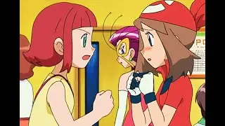 May's COMBUSKEN vs VIBRAVA, Pokemon contest battle of May in hoeen