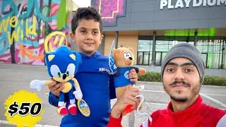 Won a jackpot lottery in Arcade Gaming - Playdium Canada vlog🇨🇦