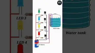water level indicator circuit 