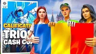 (🇷🇴) Singura fata *CALIFICATA* 😱 Trios Cash Cup cu Turtl3 si Milan