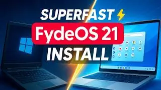 Turn Your Old Laptop into a Superfast Chromebook | FydeOS 21 Installation Guide (2025)