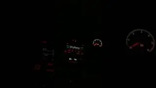 Vw vento stereo sound at night