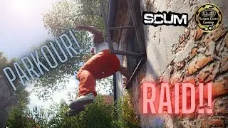 New Raid Video Alert!! Check Out This Extreme Parkour Inspired Raid, Base Raiding In Scum!