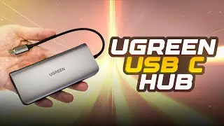 UGREEN USB C Hub 7 in 1, 5 Gbps USB C Hub with 4K HDMI, 100W Power Delivery, USB C and 2 USB A Data