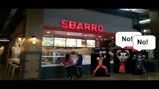 Sledge And Lord Arcanon Misbehave At Sbarro
