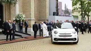 Ferenc pápa látogatása a Rózsák terére