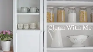 Kitchen Cleaning & Organizing Vlog | Preparing For Ramadan | Silent Vlog
