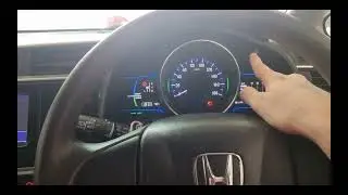 Honda Fit Hybrid Meter Brightness toggle - Setting Meter Brightness