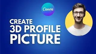 How to Make a 3D Profile Picture in Canva (3D Effect for Instagram & Facebook)