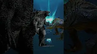 Godzilla vs Pacific Rim !! #shorts #grandbattleyt #viral #trending #shortsvideo #godzilla #kong #op
