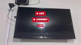 COMO ligar A TV sem controle REMOTO