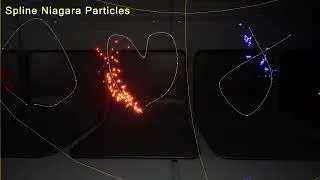 Spline Particle Niagara Ue4, Ue5