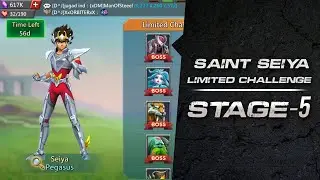 Lords Mobile: Saint Seiya  Limited Challenge Stage 5 | Cosmo Unleashed