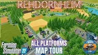 REHDORNHEIM - Map Tour - Farming Simulator 22