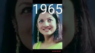 Tanuja over the years 1947-2024 evolution #shorts #evolution