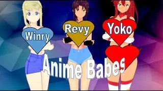 Sexy Thicc Anime Babes - Winry, Revy and Yoko (Topless Models)