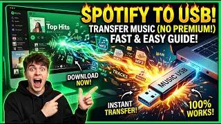 Save Spotify Music to USB in Minutes! | Transfer Spotify Music to a USB Drive (2026 Guide)