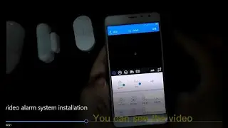 How to install Video alarm system of burglar alarm and CCTV integrated security system