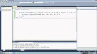 Textbox Application in Visual Basic.NET(VB.NET)