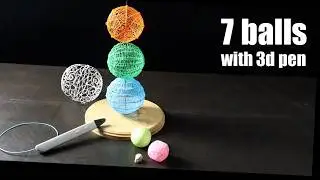 7 ways to build curved surfaces with 3d pen