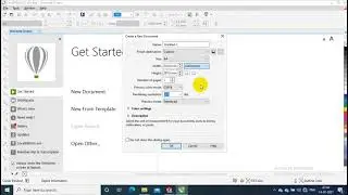 HOW TO SET SHEET SIZE AND UNITS IN COREL DRAW X7 | GRAPHIC DESIGN