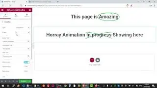 Make Animated Text With Elementor Pro