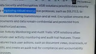 A Virtual Data Room Solution Refer to software paltform