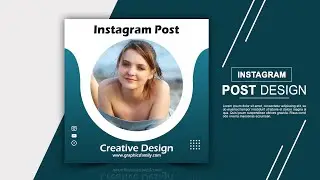 Creative Instagram Post Design in Photoshop Tutorial