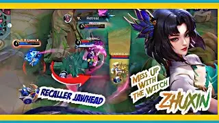 A BAD START AND RECALLER JAWHEAD GIVES A HEADACHE TO THE WITCH ZHUXIN 💀 - MLBB