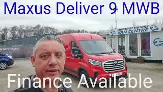 Maxus Deliver 9 MWB L2H2 Van For Sale ULEZ Compliant Euro6 Air Con Finance Delivery Maxus Warranty