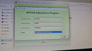 Como Desbloquear a Impressora Epson L3110, Almofadas cheias, reset, desbloqueio. Serve para L3150.
