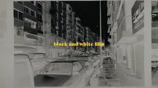 Shooting Only Black and White Film