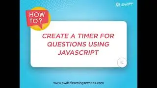 How to create a countdown timer for questions using JavaScript in Storyline 360 course