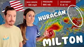 MILTON - El PEOR HURACÁN EN 100 AÑOS 😱 Así nos preparamos en Florida