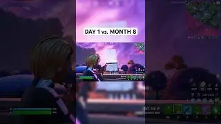 What 8 Months Can Do #fortnite #shorts