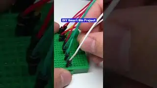 Turning Ikea Dust Bin into a Smart Waste Management System #arduino #electronics #engineering #tech