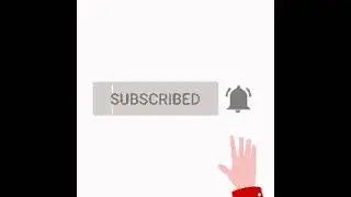 Animated Subscribe And Hit Bell Icon  Video